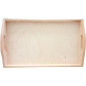 Plateau en bois rectangulaire Grand modèle