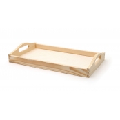 Plateau en bois rectangulaire Petit modèle