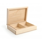 Boite coffret en bois Carte 15,5 cm