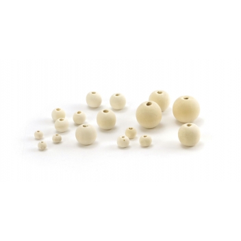 100895 - 3532431008951 - Graine créative - Perle en bois diamètres assortis 575 pièces - 2