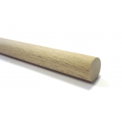 Baguette en bois Tourillon lisse 1 mètre Ø 4 mm 10 pièces