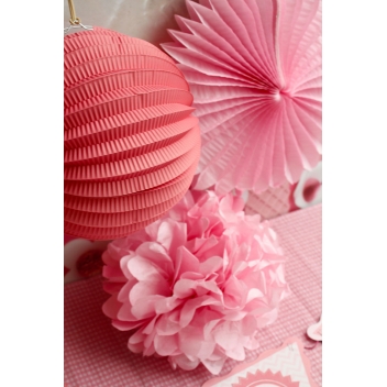 490011 - 3532434900115 - Graine créative - Lanternes roses à monter soi-même (5 pièces) - 6