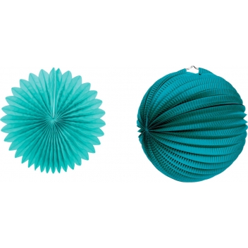 490012 - 3532434900122 - Graine créative - Lanternes bleues à monter soi-même (5 pièces) - 2