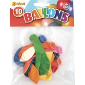 Ballons de baudruche gonflables 25cm 10 pièces