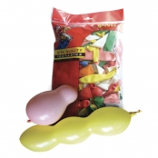 Ballons gonflables formes assorties 100 pièces