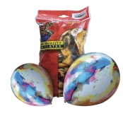 Ballons de baudruche gonflables marbrés 50 pièces