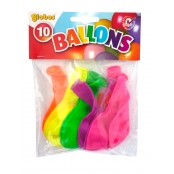 Ballons de baudruche gonflables néon 10 pièces