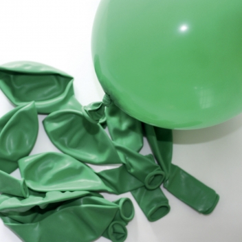 500315 - 8711194000968 - Graine créative - Ballons de baudruche gonflables Vert 10 pièces - 2