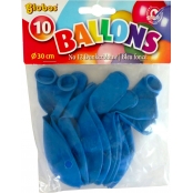Ballons de baudruche gonflables Bleu 10 pièces