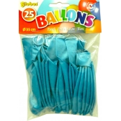 Ballons de baudruche gonflables Bleu perle 25 pièces