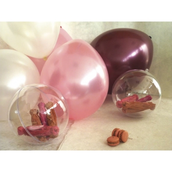 500327 - 8711194000449 - Graine créative - Ballons de baudruche gonflables Rose perle 25 pièces - 2
