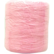 Raphia synthétique Rose 125 g