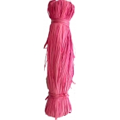 Raphia végétal rose en bobine 50 g