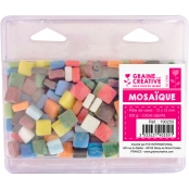 Mosaique en pâte de verre Mat Assortiment 500g