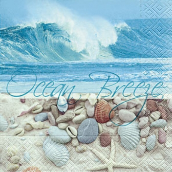 667721 - 4037698003941 - Graine créative - Serviette Ocean breeze 20 pièces