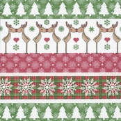 Serviette Reindeer kisses 20 pièces