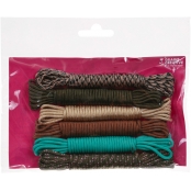 Corde Créacord Ø 2mm Assortiment Savane 6 pièces