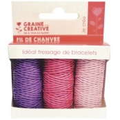 Bobines de chanvre Amour 3 x 20m