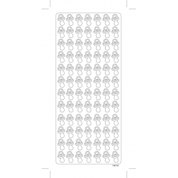 501502 - 3532435015023 - Peel Off's - lot de 10 peel off's rose et bleu - naissance - 3