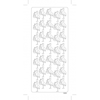 501502 - 3532435015023 - Peel Off's - lot de 10 peel off's rose et bleu - naissance - 4
