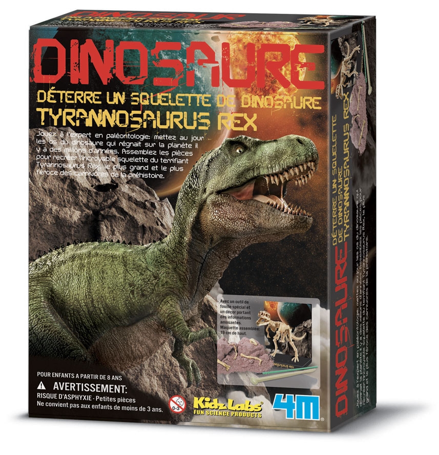 Kit DAM/4M enfant Archéologie Dinosaure Tyrannosaurus Rex - ref