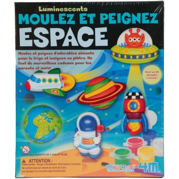 5663546 - 5414561466994 - 4M - Kit DAM/4M pour enfant Moulez et peignez espace