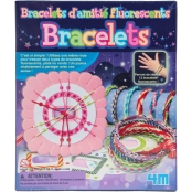 Kit DAM/4M pour enfant Bracelets d\'amitié fluorescents