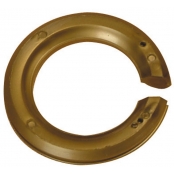 Anneau de réduction Adaptateur plastique Doré E27-E14