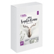 Trophée mural Tête de Renne en MDF 60cm