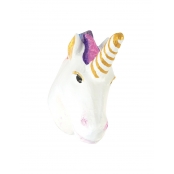 Trophée licorne en carton 30cm