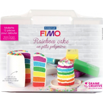 815015 - 3471058150158 - Fimo - Mallette de création Rainbow Cake Fimo et accessoires - 4