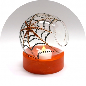 167933 - 3471051679335 - Graine créative - Vase globe avec socle en Bois Ø13cm