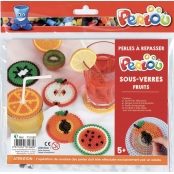 Perlou kit Dessous De Verres Fruits