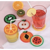 Perlou kit Dessous De Verres Fruits