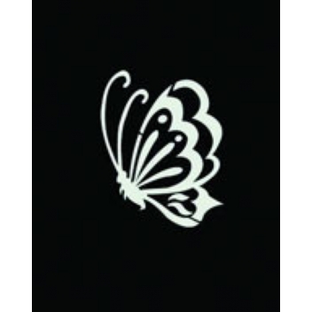 194739 - 3760131947397 - Ki-Sign - Pochoir adhésif Papillon Vol 7x10 cm