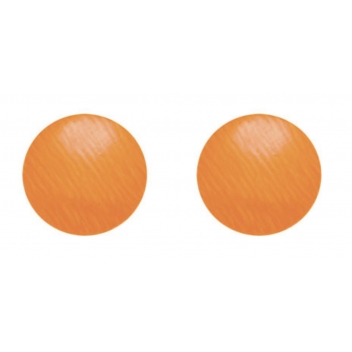 194346 - 3760131943467 - Ki-Sign - Strass thermocollant tissu ø3/4/5/6mm Fluo Orange 176 pièces - 2