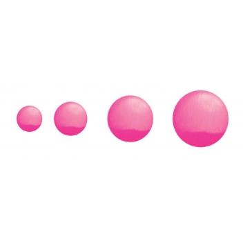 194347 - 3760131943474 - Ki-Sign - Strass thermocollant tissu ø3/4/5/6mm Fluo Rose 176 pièces