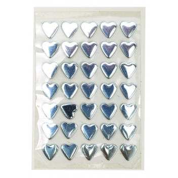 194173 - 3760131941739 - Ki-Sign - Clou Coeur thermocollant 10mm Argenté 15 Pièces