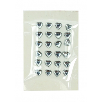 194143 - 3760131941432 - Ki-Sign - Strass thermocollant coeur 6,5x7mm Cristal 24 Pièces - 2