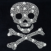 Transfert thermocollant clou & strass Little Pirate 16x20 cm