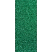 Tissu thermocollant pailleté Vert émeraude