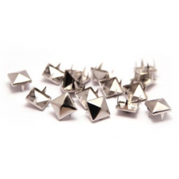 194386 - 3760131943863 - Ki-Sign - Clous rivet à griffes Carré 6mm Argenté 60 pièces - 2