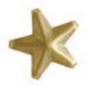 194405 - 3760131944051 - Ki-Sign - Clous rivet à griffes Étoile ø8mm Doré 40 pièces