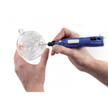 790003 - 3532437900037 - Graine créative - Graveur Sur Verre avec 10 embouts - 2
