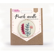 Kit Punch Needle Vegetal Ø 20 cm