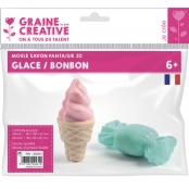 Moule pour Savon Glace Bonbon