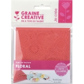 Tapis de Texture pour la Fimo Floral