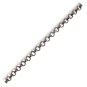 Chaine Anthracite 1 mètre Maille 3,8 mm