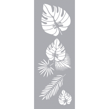 226185 - 3471052261850 - Graine créative - Pochoir déco 15x40 cm Tropical - 3