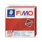 Pâte Fimo Cuir 57 g Leather Effect Rouille 8010.749